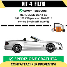 Kit 4 Filtri Tagliando per