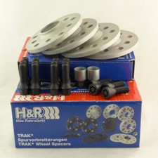 H&R Passaruota 30/40mm Argento per Fiat Grande Punto Tipo 199