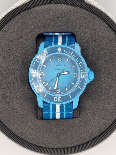 Blancpain swatch bioceramic - blancpain,