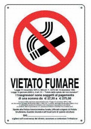 Cartello segnaletico vietato - cartello,