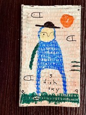 e9Art '3 pesci cielo' outsider