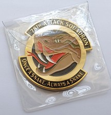 USAF 78th Attack Squadron Bushmasters 100th Anniversary MQ-9 Challenge Coin NEW