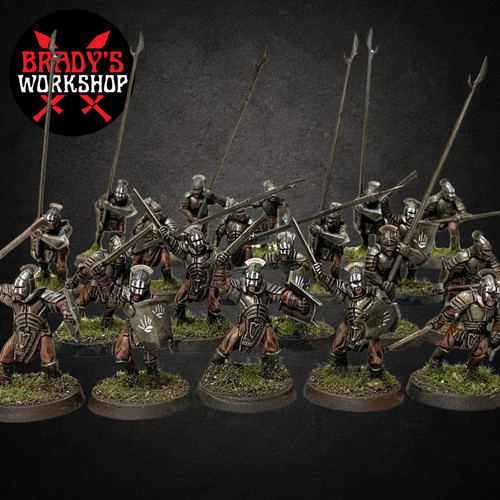 Uruk hai guerrieri esercito - guerrieri,