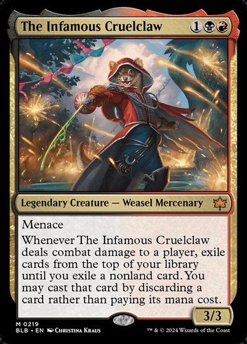 Infamous cruelclaw blb 219 - l'infamous, blb-219