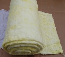 COPERTA LANA DI VETRO 10 METRI X 65 CM - SPESSORE 2,5 CM - ISOLAMENTO TERMICO