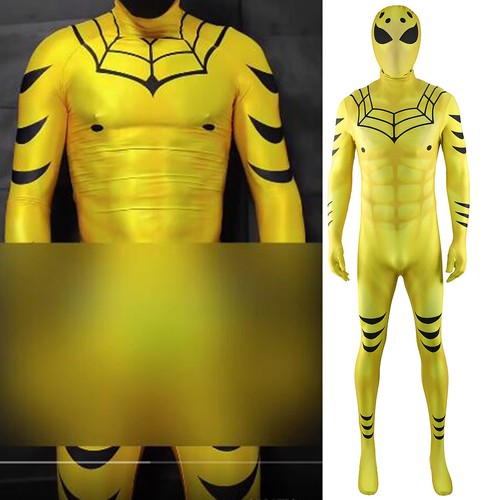 Costume spider man giallo - giallo, tuta