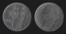 100 LIRE 1968 MINERVA - ITALIA