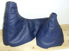CUFFIA cambio e freno a mano in vera PELLE BLU compatibile con BMW Z3 MK1