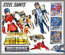 Bandai Tamashii Saint Seiya Myth Cloth Steel Saint Revival Edition Full Set: