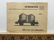 Anni 30 40 50 ? MARKLIN HO