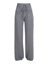 rossamiss Pantaloni donna in maglia a trecce - grigio