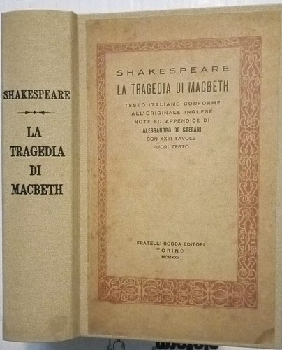 Shakespeare tragedia di - shakespeare, la
