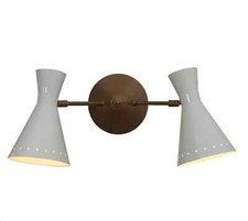 Applique da parete in ottone