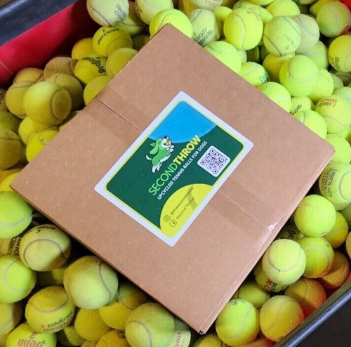 100 palline tennis usate - 100,