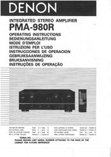Denon PMA-980R Amplificatore