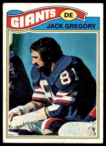 Topps jack gregory 1977 - jack, 1977.