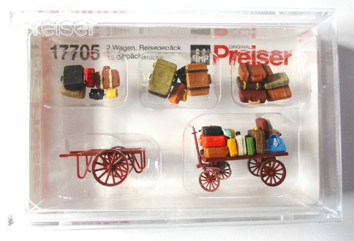 Preiser 17705 luggage 87 - h0,