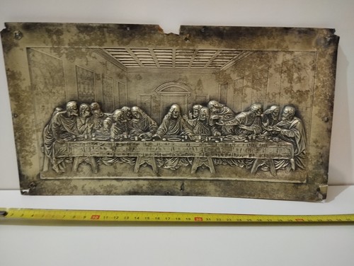 Quadro ultima cena antica - cena,