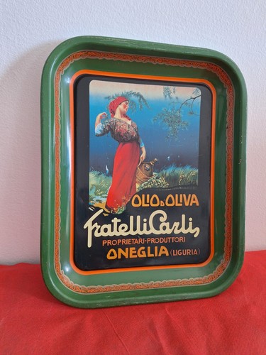 Vassoio vintage pubblicitario - vassoio,