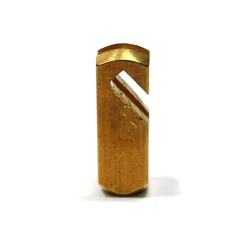 Gancio pendolo ottone - a,