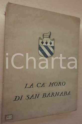 1949 gino damerini moro - ca',