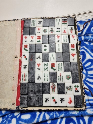 Set mahjong vintage 144 - mahjong,