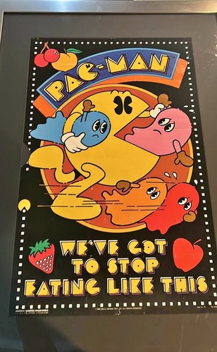 Raro 1980 vintage pac - 1980, pac-man