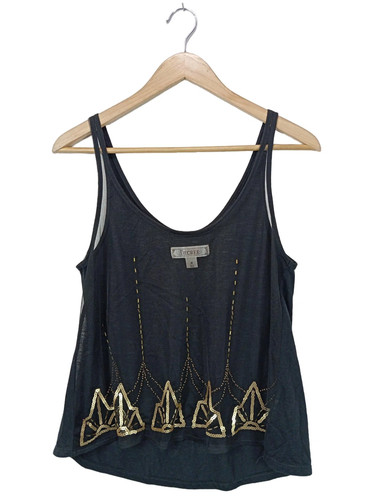 Top donna nero elegante eu - donna,