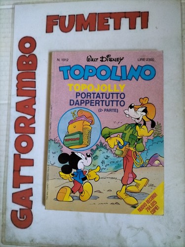 Topolino 1912 anno - topolino, 1992
