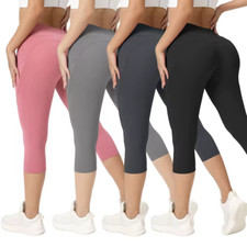 Legging capri fitness a vita