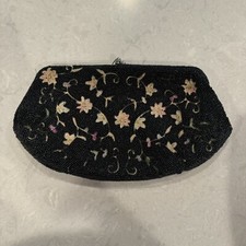 Vintage Black seed bead and