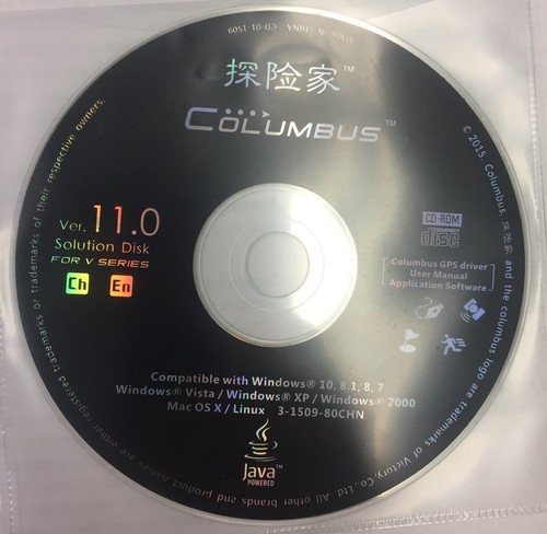 Columbus gps manuale - gps, cd,
