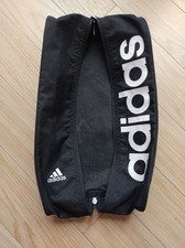 Porta scarpe adidas nero con Cerniera Spedizione Gratuita 