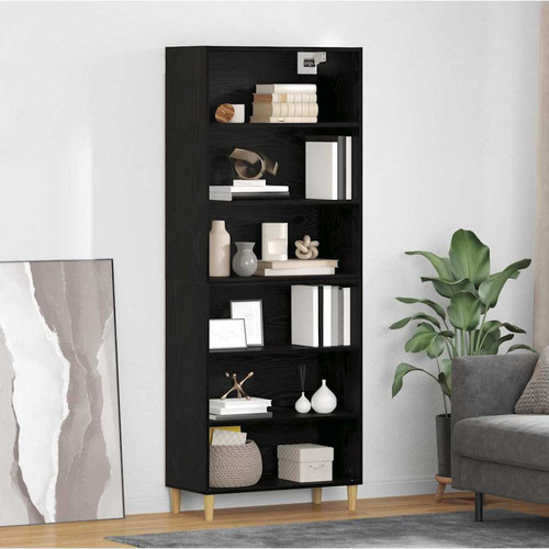 Credenza rovere nero - credenza,