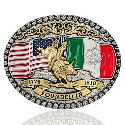 Fibbia cintura bandiera