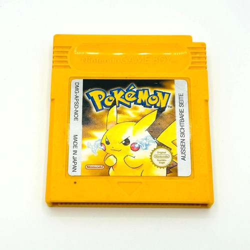 Pokemon versione gialla game - pokemon,