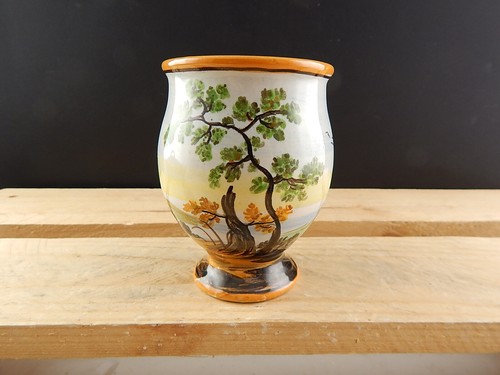 Antico piccolo vaso maiolica - piccolo,