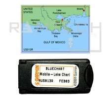 Garmin BlueChart MUS013R Mobile-Lake Charles scheda dati tabella marina 010-C0027-00