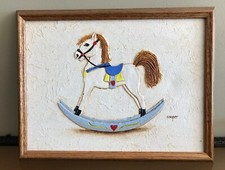 Rare Original Oil Painting Of