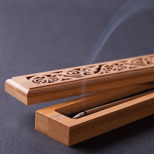 Porta incenso legno - , bastone