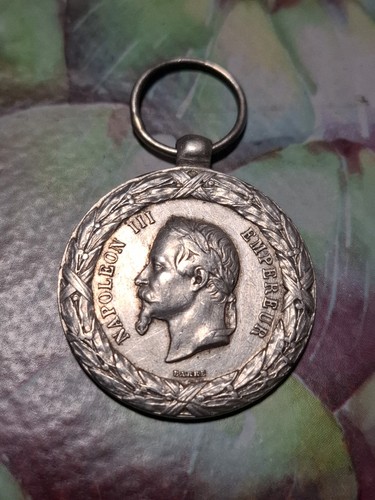 1859 médaille campagne - médaille,
