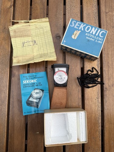 Esposimetro vintage sekonic - esposimetro,