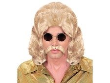 Parrucca E Baffi Uomo Anni 70