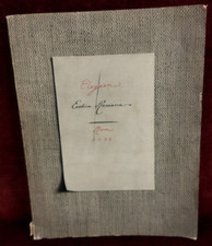 ELEGIEN EROTICA ROMANA ROM 1788 - VON GOETHE - NATALE 1942