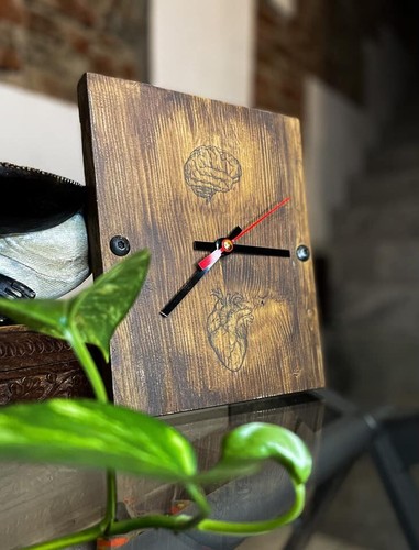 Orologio parete legno - orologio,