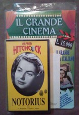 VHS Film Ita Thriller NOTORIUS Hitchcock Grande Cinema Sigillato (V58)