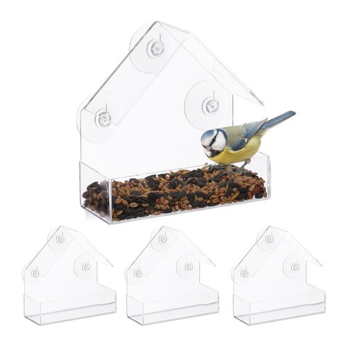 Mangiatoie uccellini - 4x,