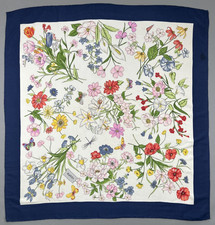 Magnifique  foulard vintage  "
