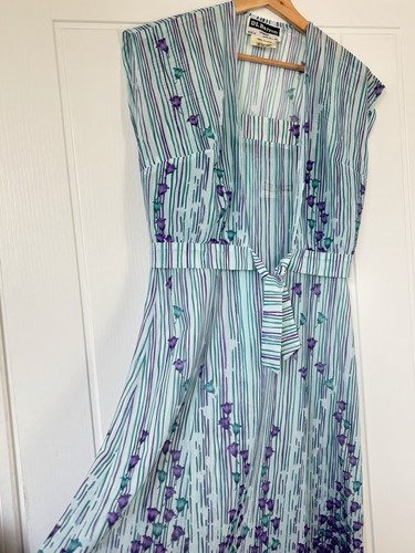 Barron vintage blu - blu, floreale