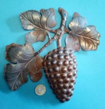 Antico stampo figurato di rame